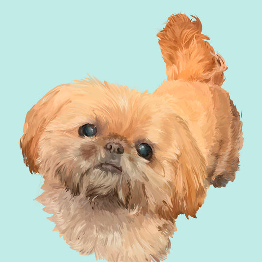 Digital Pet Portrait Option 2